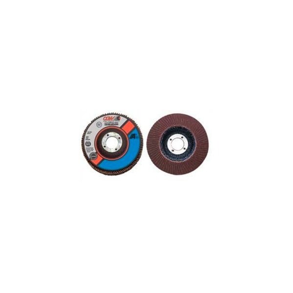 Cgw Abrasives 39426 Abrasive Flap Disc 4-1/2 x 7/8 120 Grit Aluminum Oxide, PK10 39426 - main